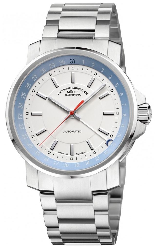 MÃ¼hle GlashÃ¼tte M1-25-32-MB 29er Big Zeigerdatum Automatic Watch