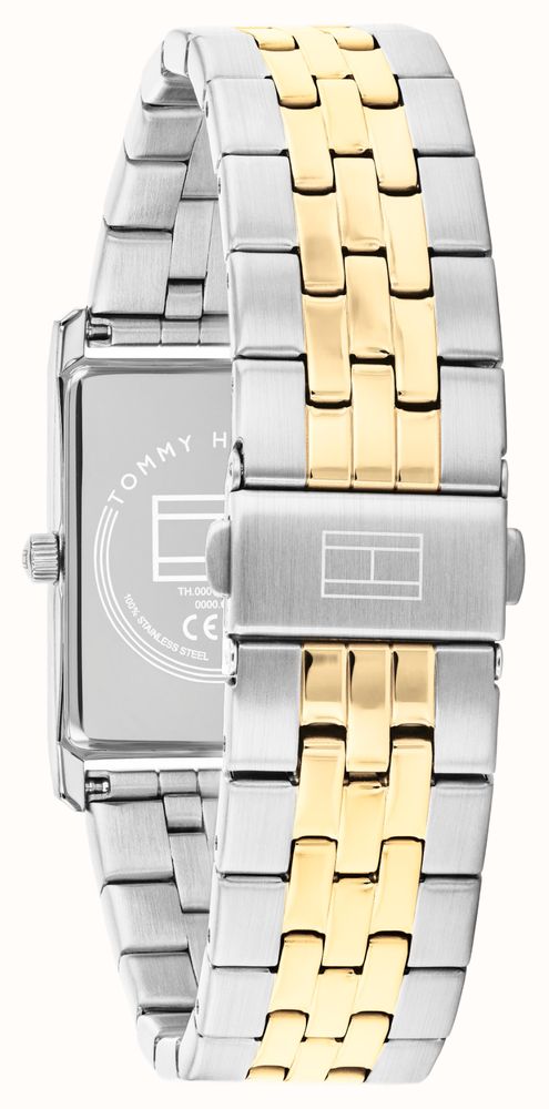 Tommy Hilfiger Ben Quartz (25.5mm) Silver Dial / Two-Tone Stainless Steel Bracelet 1710774 - alternate view 2