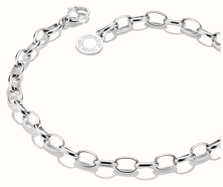 Thomas Sabo THOMAS SABO Anchor Chain Charm Bracelet – Original X0163-M02-21-L17 - alternate view 2