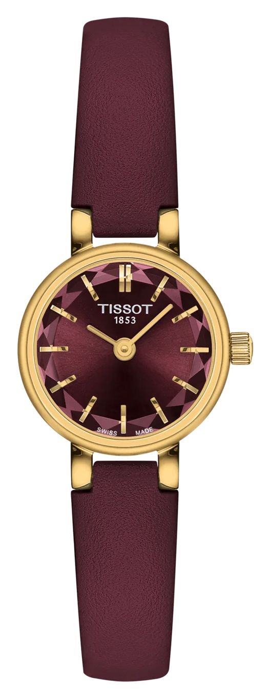 Tissot T1400093637100 Lovely Round Quartz (19.5mm) Burgundy Watch