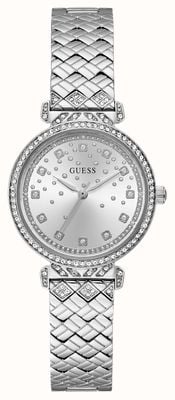 Guess Women's ENCHANTMENT (32mm) Silver Dial / Stainless Steel Bracelet GW0763L1