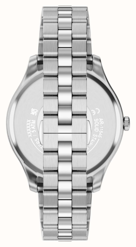 Emporio Armani Dario Gift Set (41mm) Light Blue Dial / Stainless Steel Bracelet AR80090SET - alternate view 4
