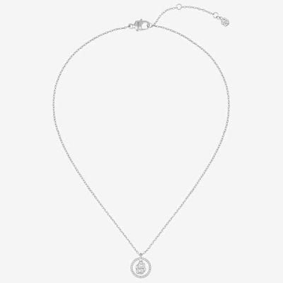 BOSS Jewellery Double B Divine Silver Tone Pendant Necklace 1580836