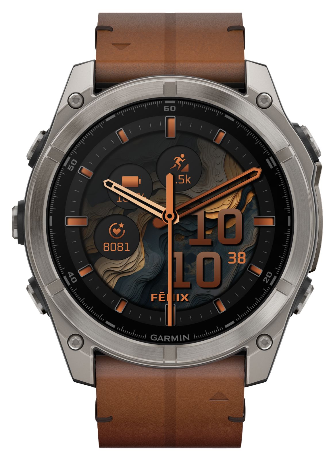Garmin 010-02905-40 Fenix 8 51mm AMOLED Sapphire Premium Watch