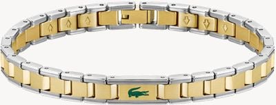 Lacoste Metropole Edge Mens Two-tone Bracelet 2040586