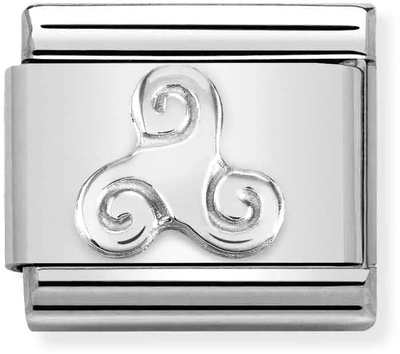 Nomination Classic Triskele Sterling Silver Charm 330106/05