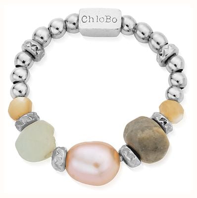 ChloBo TREASURES OF BALI Calming Waters Ring - 925 Sterling Silver SR2AP