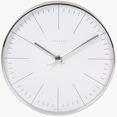Junghans max bill 22cm Wall Clock Quartz 367/6049.00