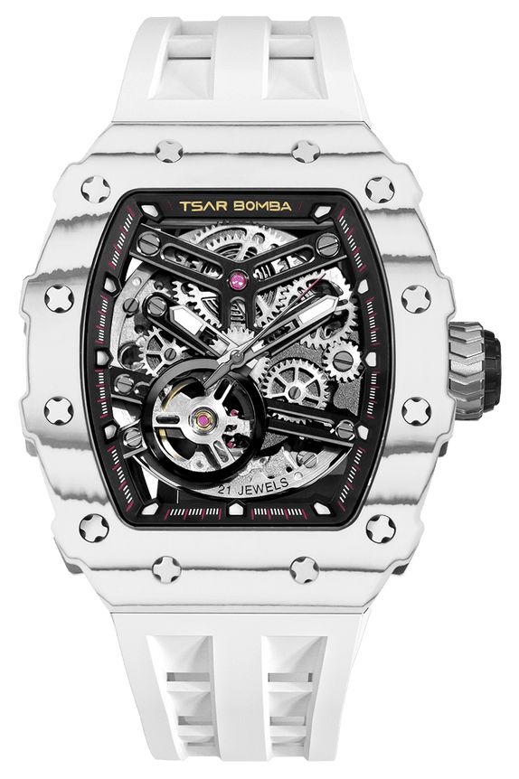 TSAR BOMBA TB8208CF-35 Elemental Series Carbon-Fiber Watch