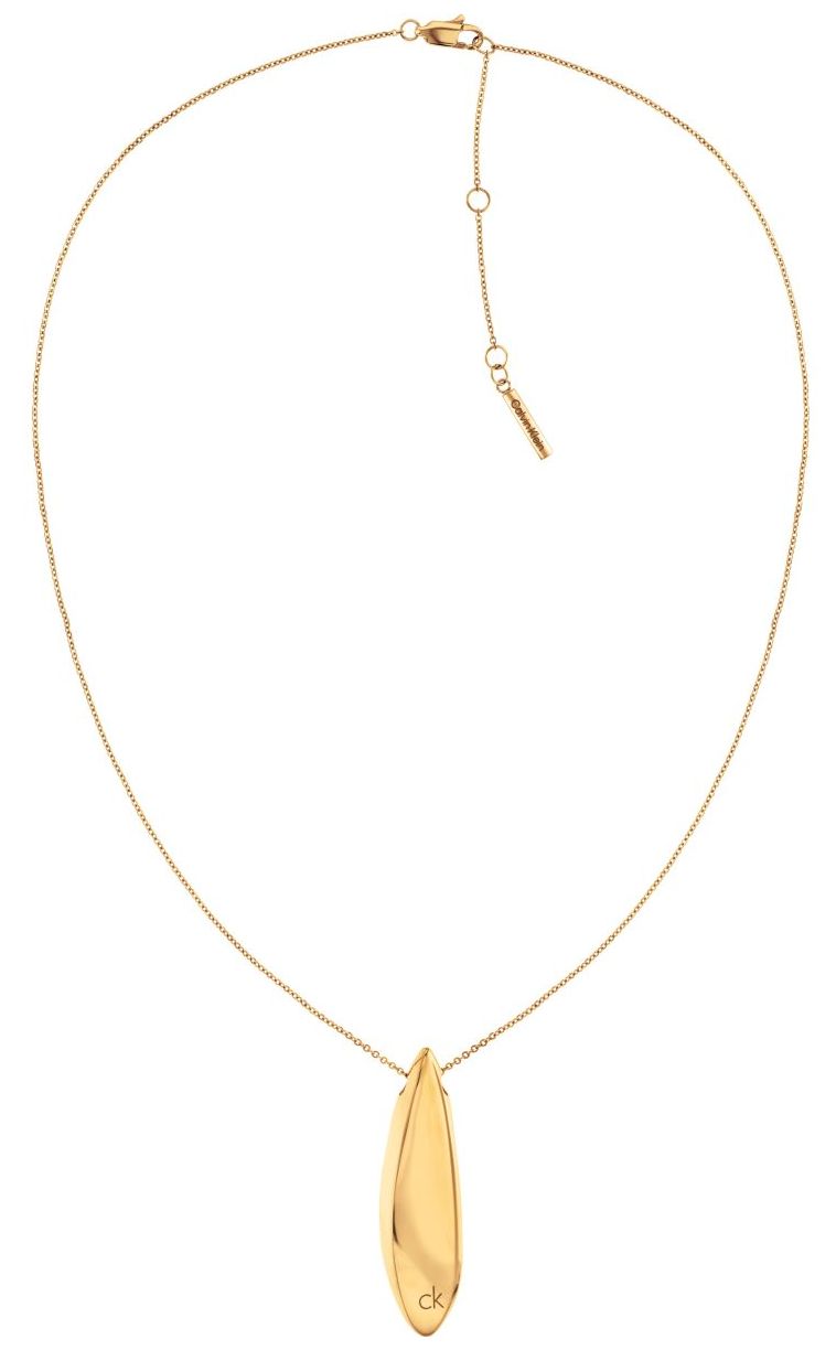 Calvin Klein 35000814 Stainless Steel Ladies Sculpted Gold Jewellery