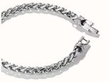 Thomas Sabo Thomas Sabo Rebel at Heart Men's 5mm Stainless Steel Braided Rope Bracelet A2257-S01-53-L20V - alternate view 2