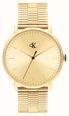 Calvin Klein CK Real Quartz (40mm) Gold Dial / Gold PVD Stainless Steel Bracelet 25200599