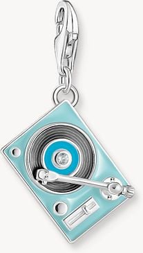 Thomas Sabo Silver Charm Pendant 3D Record Player 2217-041-7