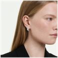 Swarovski Swarovski Classica drop earrings, Round cut, White, Sterling silver 5745016 - alternate view 4