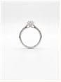 0.47ct Marquise Natural Diamond Platinum Halo Ring ENG4958 - alternate view 3