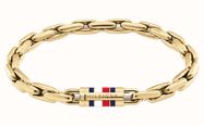 Tommy Hilfiger Stainless Steel Gold Tone Bracelet 2790750