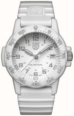 Luminox Sea Turtle 0300 Series Whiteout PU Strap XS.0307.WO