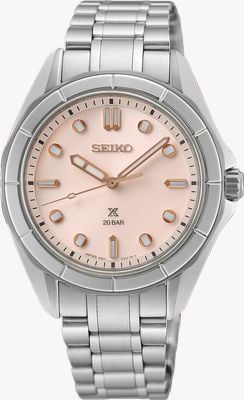 Seiko Prospex Ladies Marine Sports In Shell Pink SUR597J1