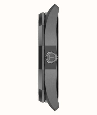 Tissot PRC 100 Solar (39mm) Anthracite Dial / Anthracite PVD Stainless Steel Bracelet Watch T1514223306100 - alternate view 2
