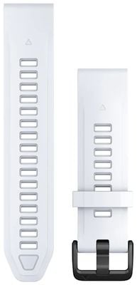 Garmin QuickFit® 20 Watch Strap Only (20mm) Whitestone Silicone 010-13391-01