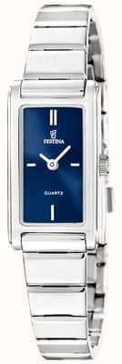 Festina Mademoiselle Quartz (25mm) Blue Sunray Dial / Stainless Steel Bracelet F20767/5