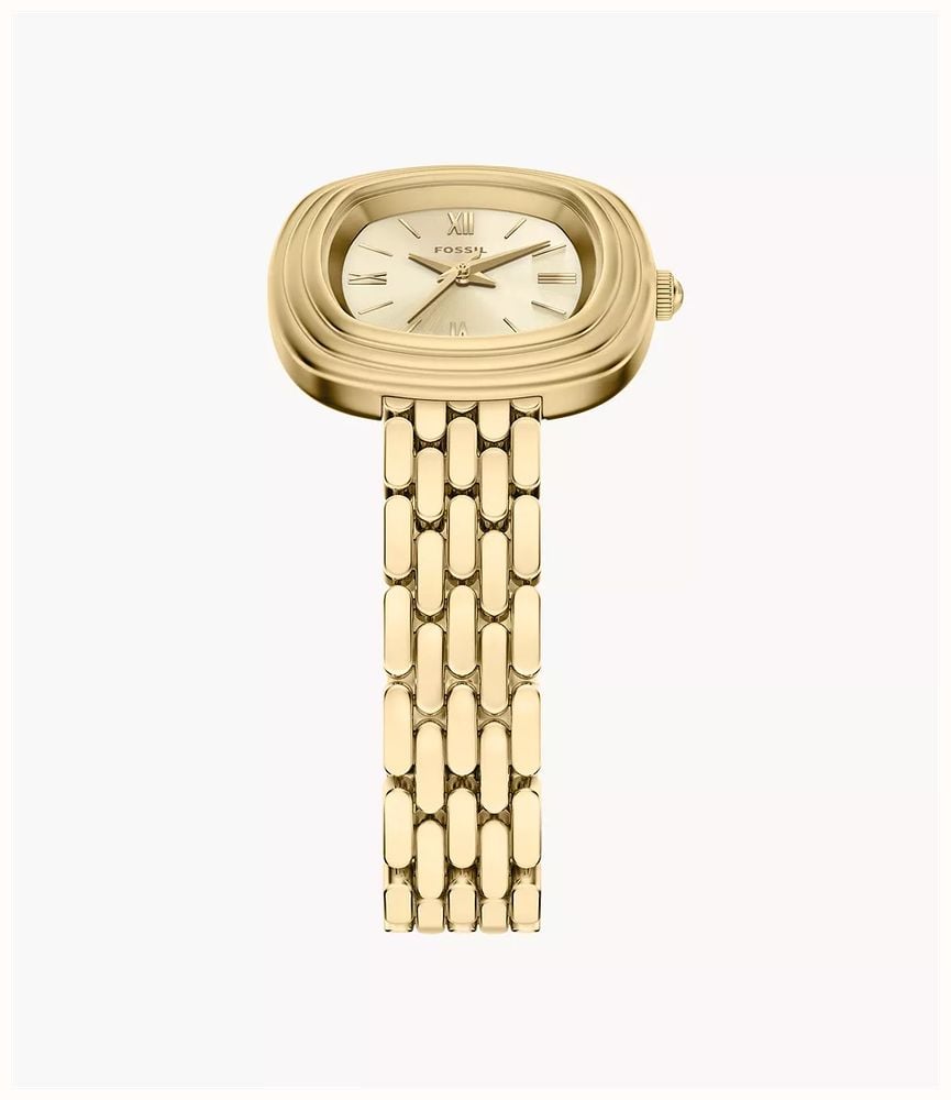 Fossil Emerson 30 mm Three-Hand Gold-Tone Stainless Steel Fossil Watch ES5506 - alternate view 3