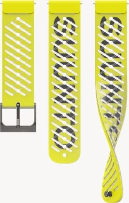 Suunto Athletic 5 Lemon Yellow Silicone Strap - 22mm (S+M) - STRAP ONLY SS050963000