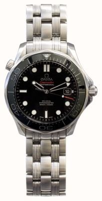 Pre-owned Omega Seamaster Professional Co-Axial Chronometer (41mm) Black Dial / Stainless Steel Bracelet J92309