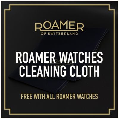 Roamer Branded Dark Blue Watch Polishing Cloth ROAMER-CLOTH