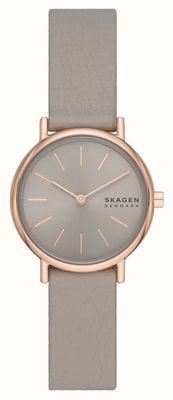 Skagen Signatur Lille Taupe Leather Strap and Dial SKW3060
