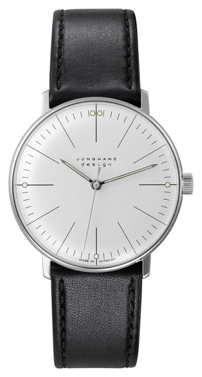 Junghans 27/3700.02 max bill Hand-winding Sapphire Glass Watch
