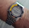 Customer picture of Seiko Digital Quartz Multifunction 'Rotocall' (37mm) Yellow & Black / Stainless Steel Bracelet SMGG17P1