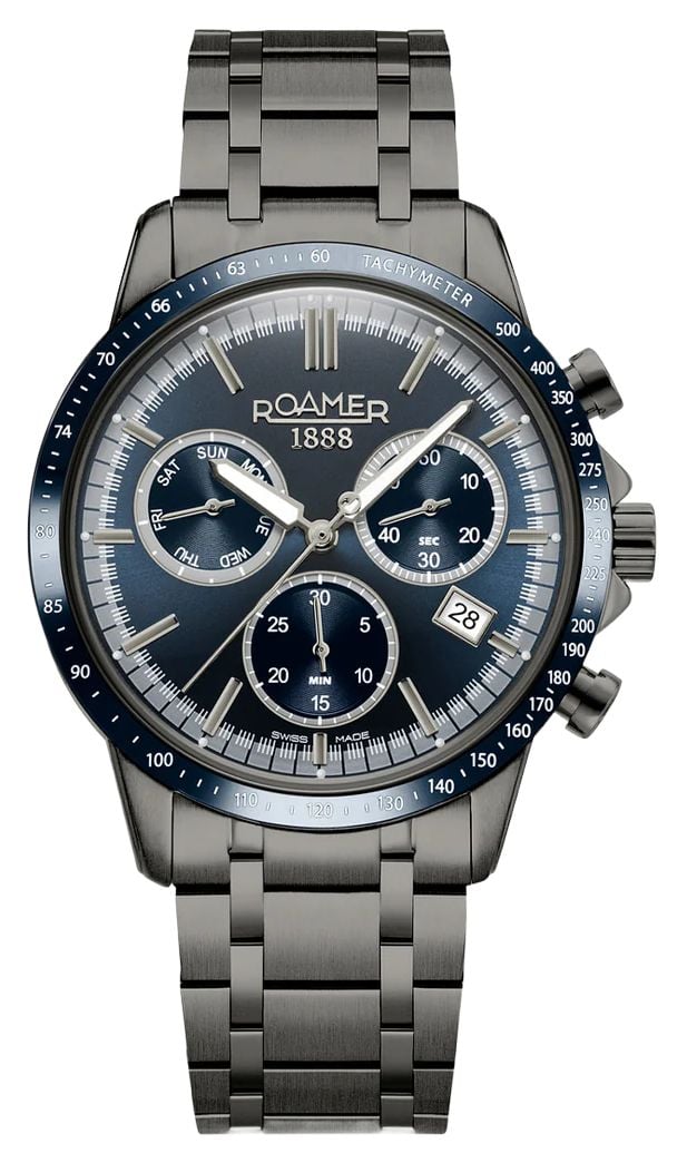 Roamer 968988 44 45 20 Mercury Quartz Chronograph (43.5mm) Watch
