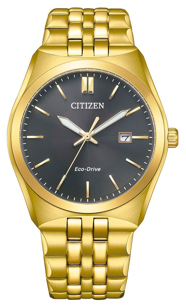 Citizen BM7333-85E Men's Eco Drive (40mm) Black Dial / Gold- Watch
