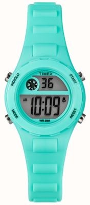 Timex Time Machines® Digital Multifunction (27mm) Blue Digital Dial / Blue Resin Strap TW2W92600