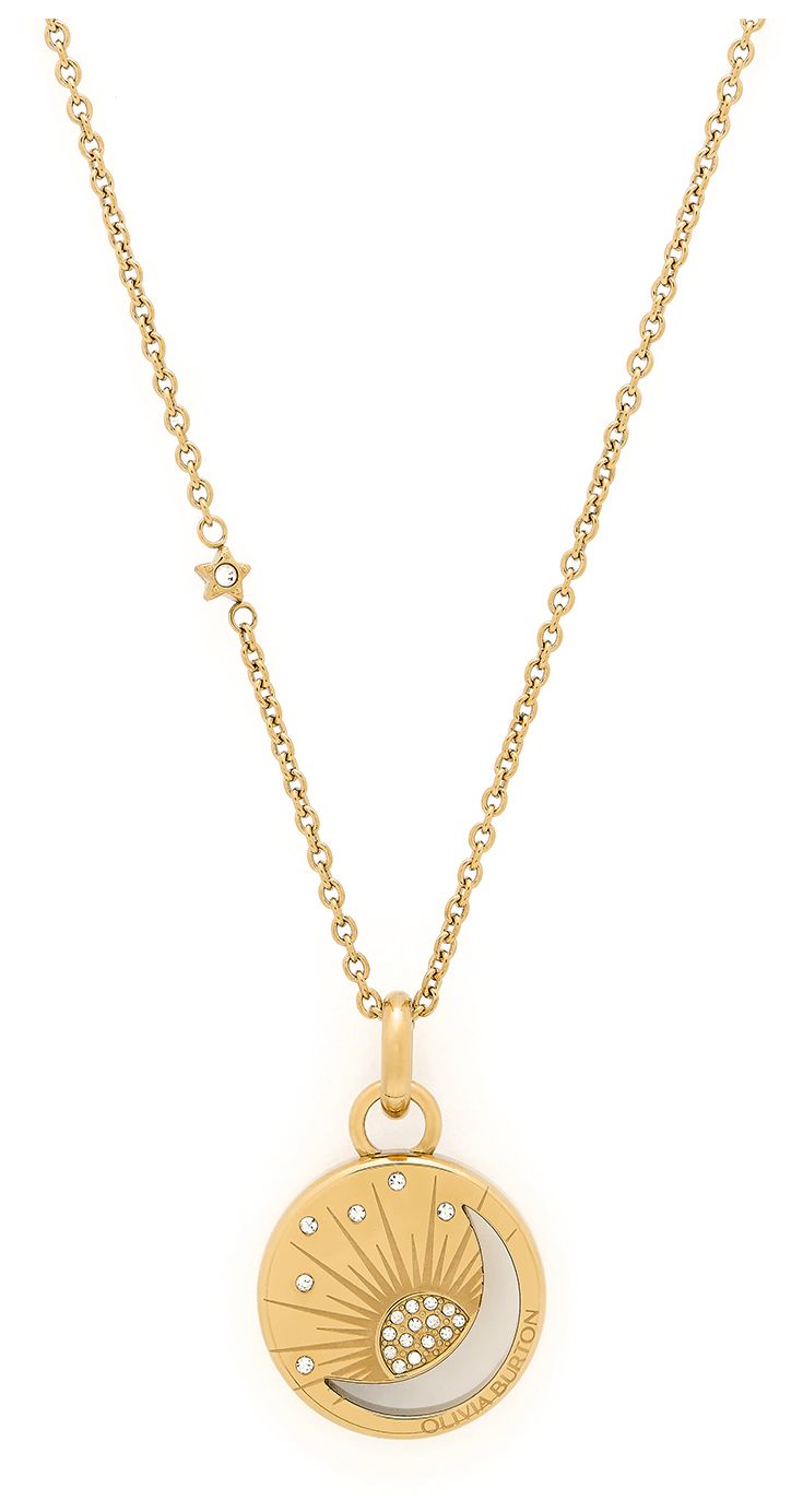 Olivia Burton 24100157 Celestial Sun Gold Plated Stainless Jewellery