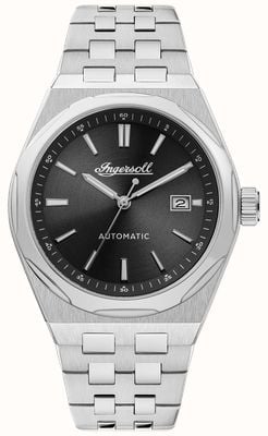Ingersoll THE RIDER Automatic (43mm) Black Dial / Stainless Steel Bracelet I16801