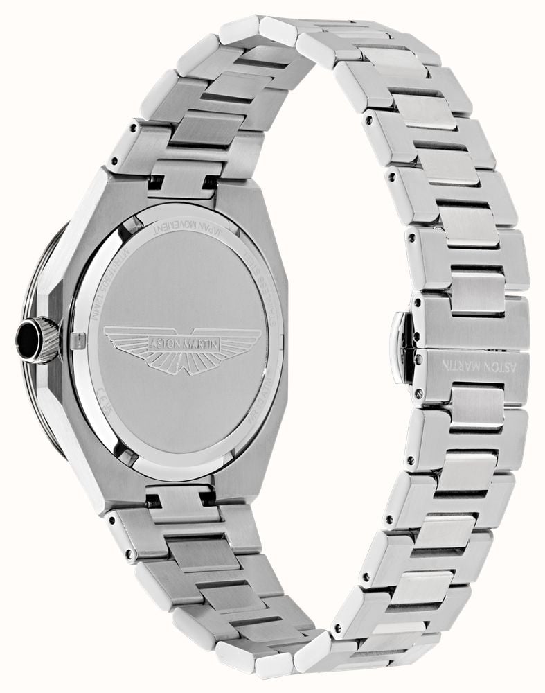 Aston Martin Thrill TKS W Quartz Multifunction (42mm) Black Dial / Stainless Steel Bracelet MTRI1F505 - alternate view 4