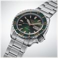 Seiko 5 Sports SKX SNZH Automatic (42.5mm) ‘Tweed Green’ Dial / Stainless Steel Bracelet Watch HDB005K1 - alternate view 3