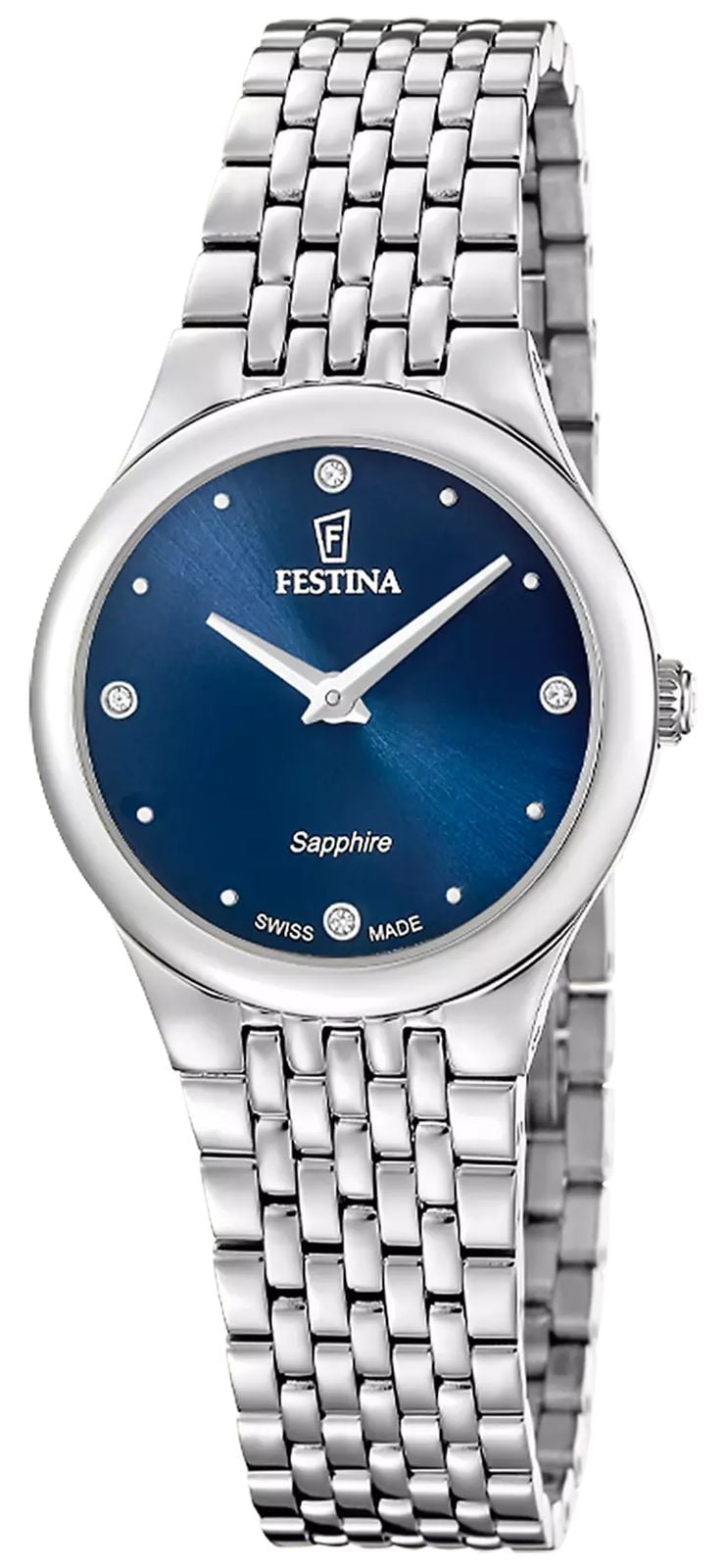 Festina F20096/3 Swiss Made Grace Quartz (29mm) Blue Sunray Watch