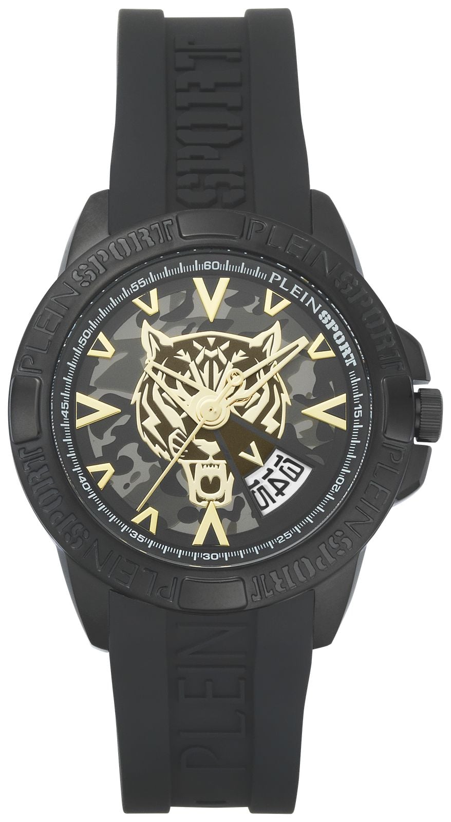 Plein Sport PSFBA0423 TOUCHDOWN 3-Hand Date (44mm) Grey Camo Watch