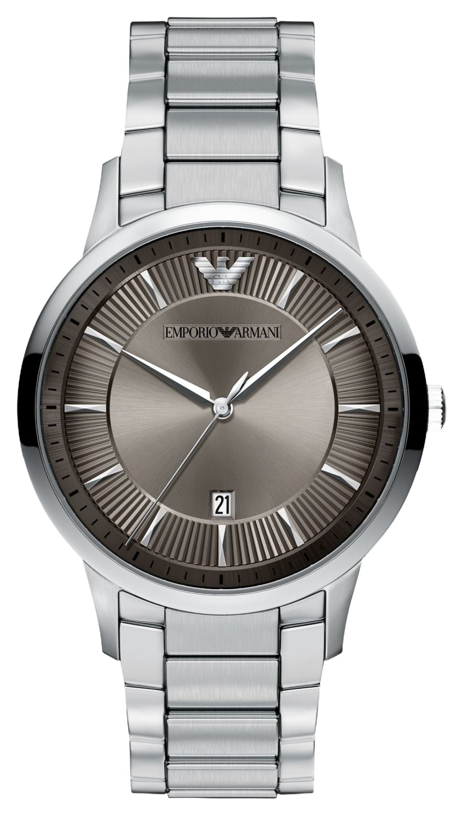 Emporio Armani AR11825 Three-Hand Quartz (43mm) Grey Sunray Watch