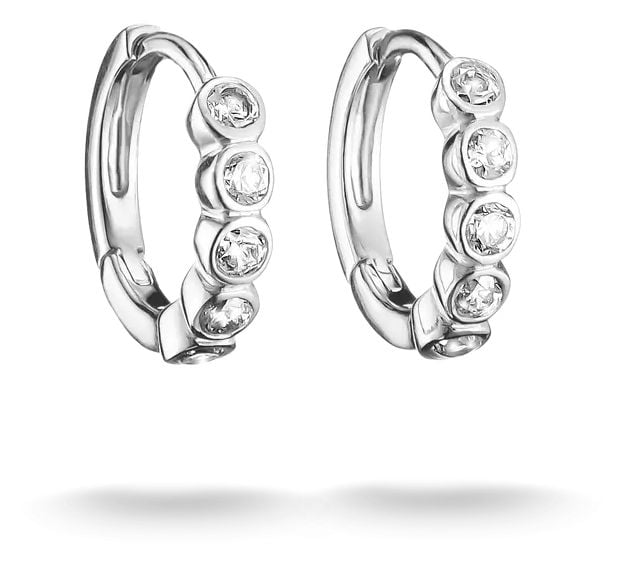 Thomas Sabo CR777-051-14 sterling silver earrings with white Jewellery