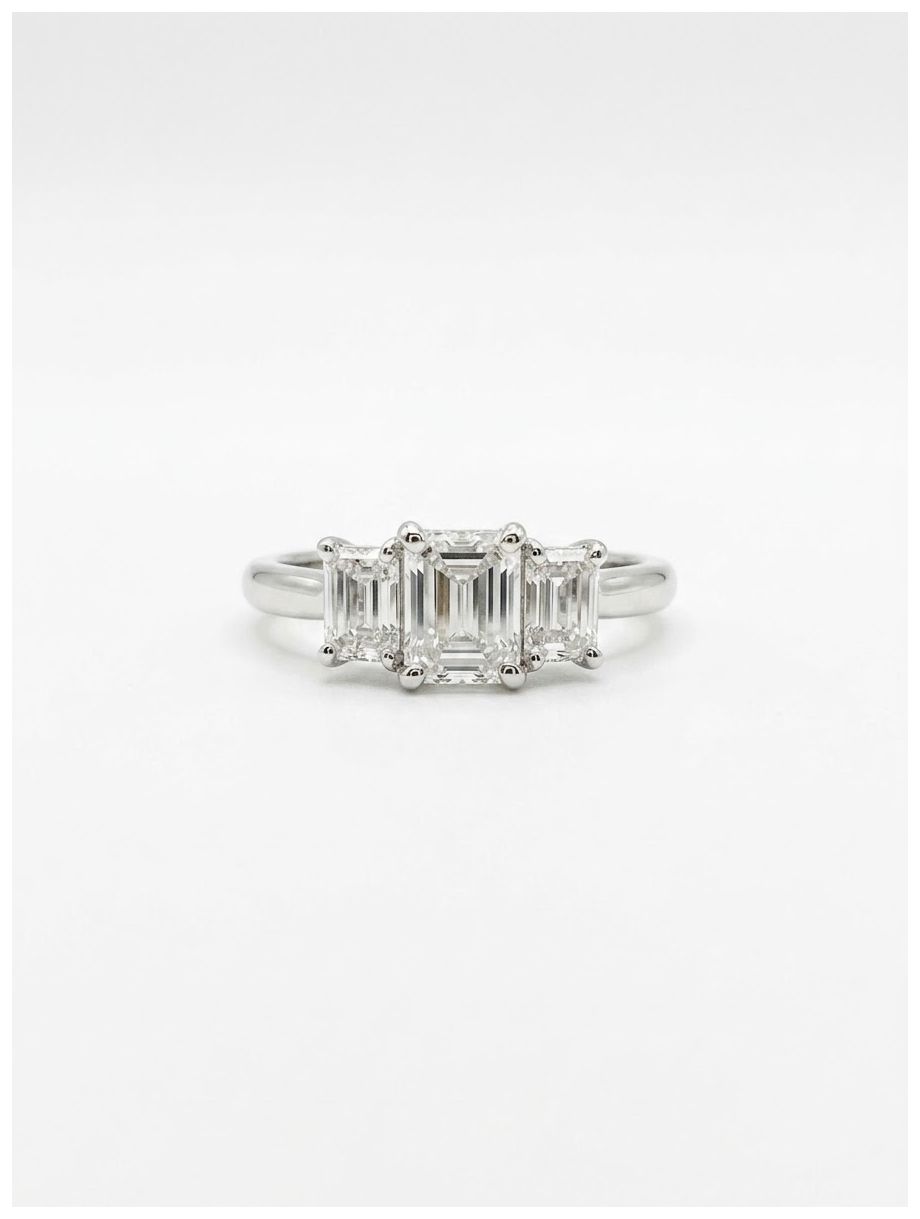 James Moore & Co J7378 1.03ct Emerald Natural Diamond Jewellery