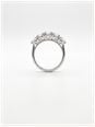 2ct Round Brilliant Natural Diamond Platinum Five Stone Ring RWP4415 - alternate view 3