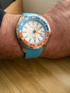 Customer picture of Certina DS Action Quartz (40mm) Black Dial / Stainless Steel Bracelet C0484101105100