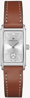 Hamilton American Classic Ardmore Quartz (18.7mm) Silver Dial / Brown Leather Strap H11221550