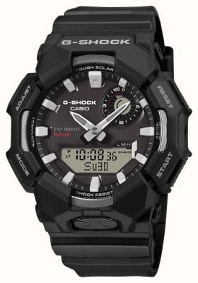 Casio G-Shock GA-B010 Series Solar Step-Tracker (49.3mm) Black Dial / Black Resin Band GA-B010-1AER