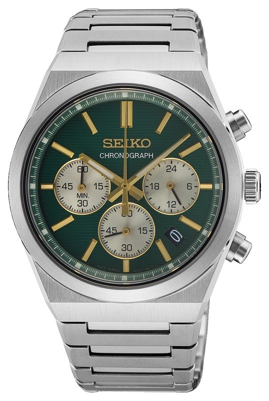 Seiko SSB461P1 Essential Time Chronograph (40mm) Forest Watch