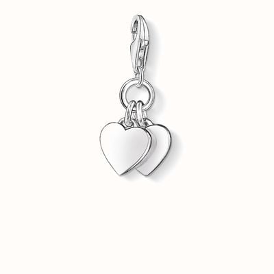 Thomas Sabo Hearts Charm 925 Sterling Silver 0836-001-12